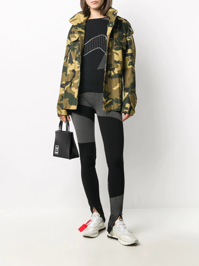 Off-White abstract-pattern top outlook