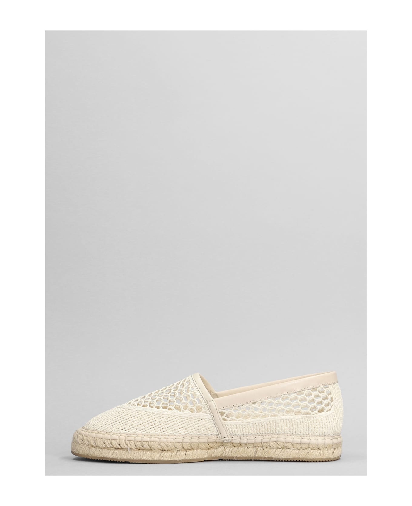 Halky Espadrilles In Beige Cotton - 3