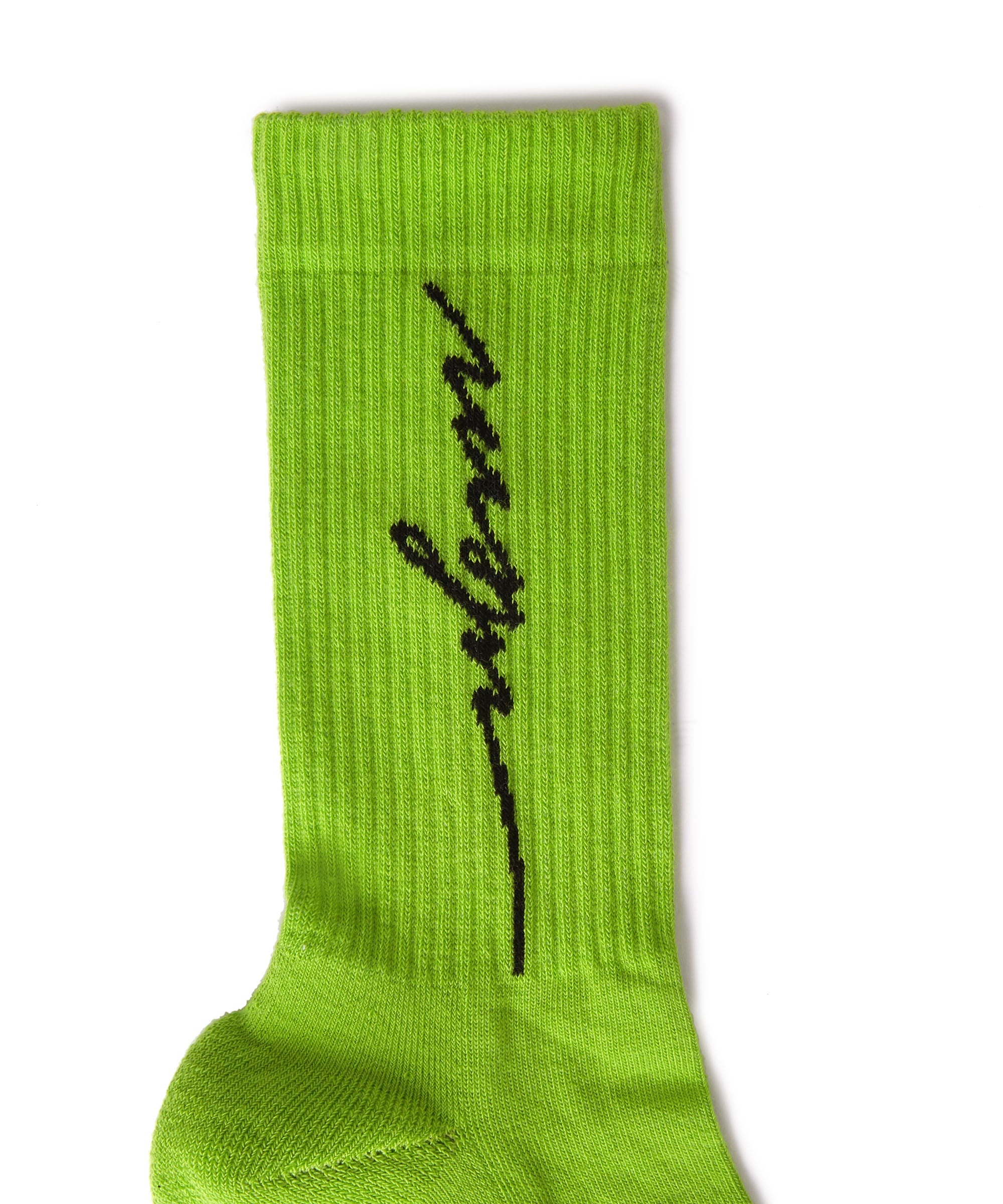 Socks with jacquard cursive logo - 2