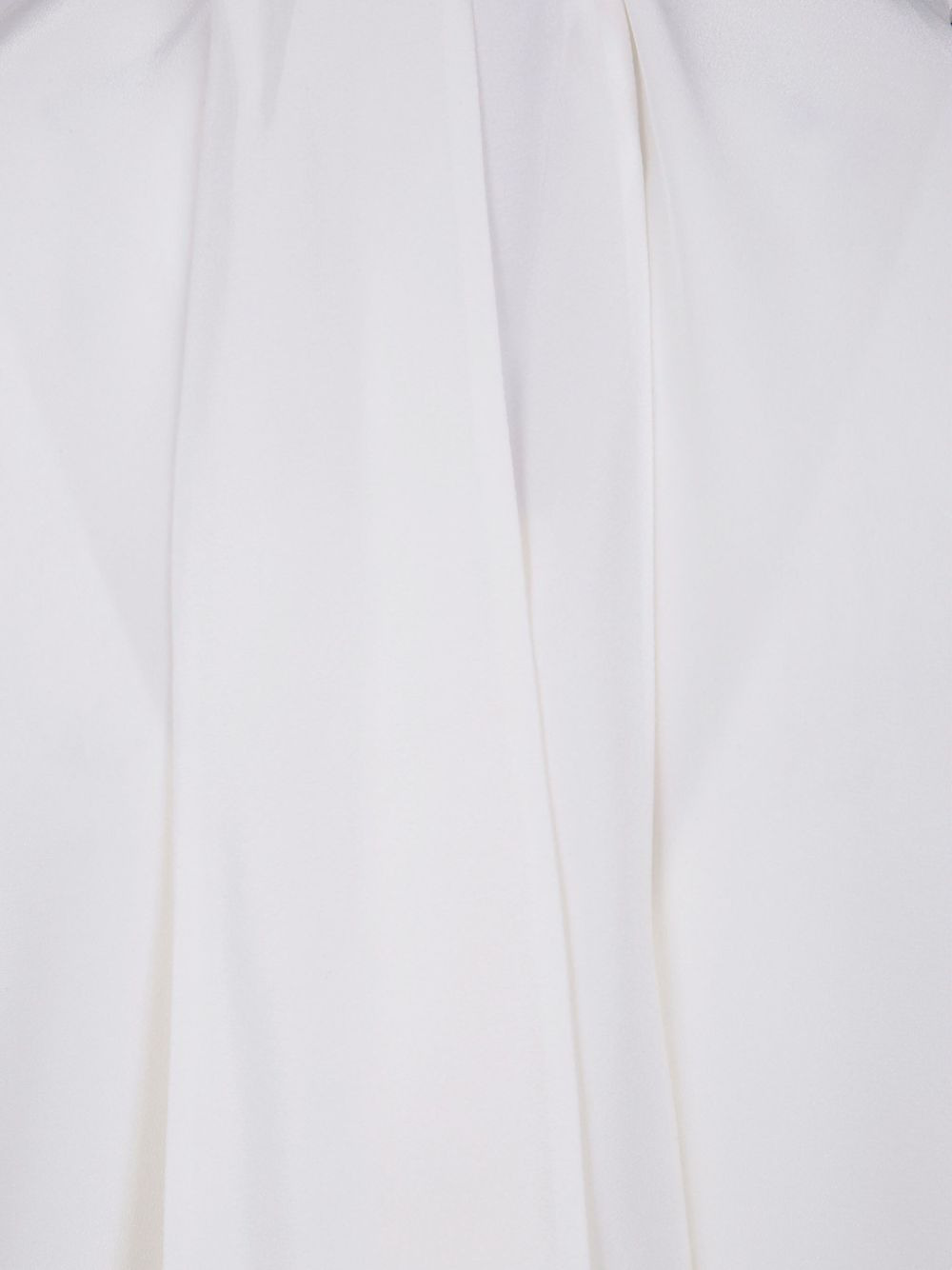 halter-neck silk top - 3