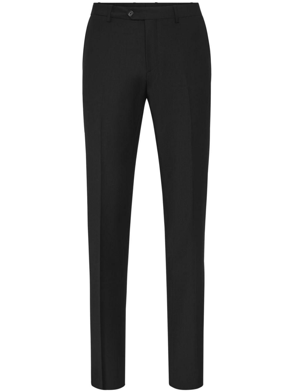 straight-leg wool-blend trousers - 1