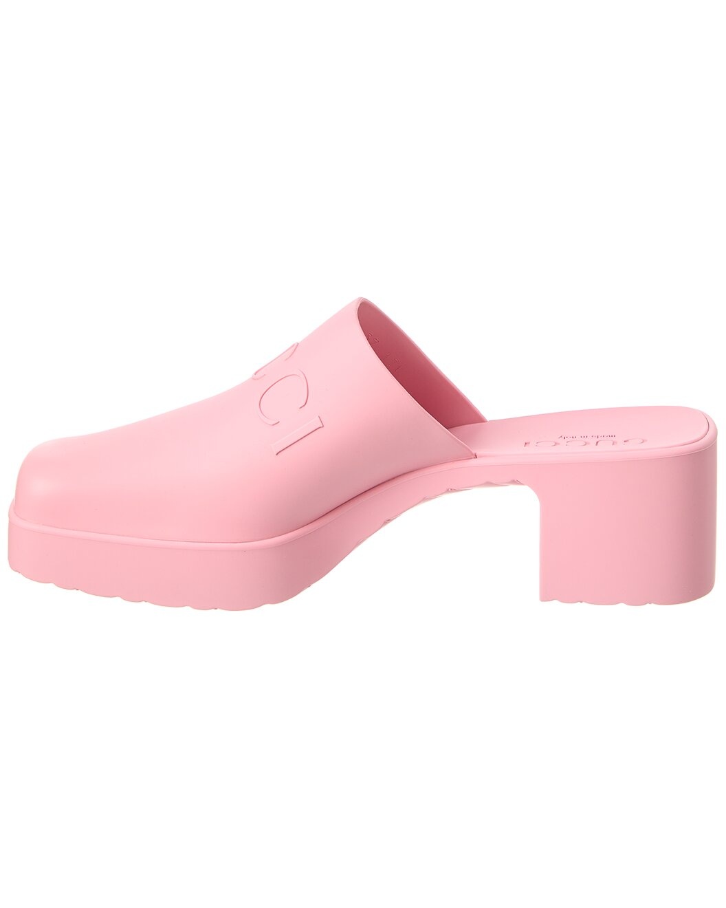 Gucci Logo Rubber Mule - 2