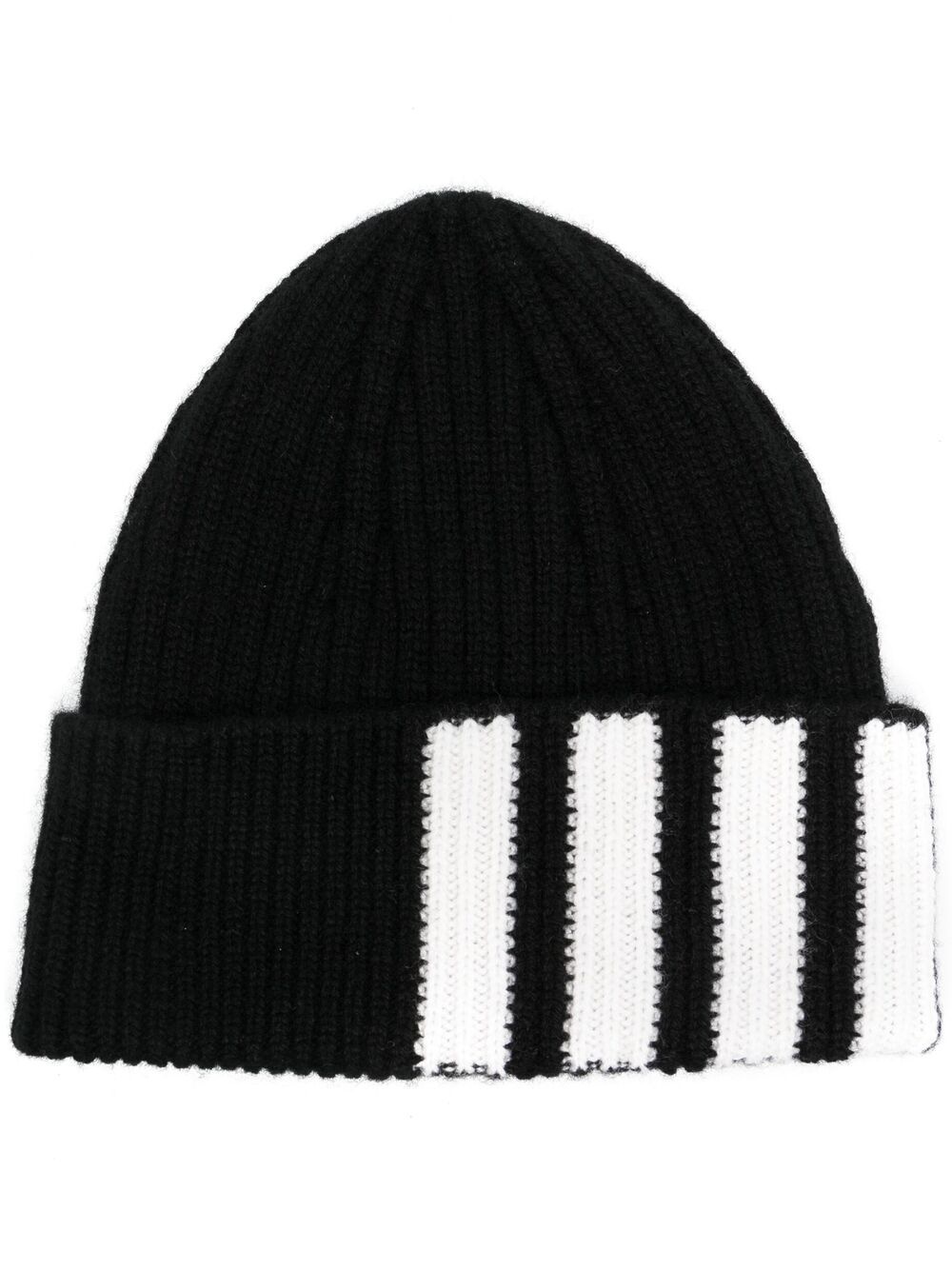 4-Bar stripe beanie - 1