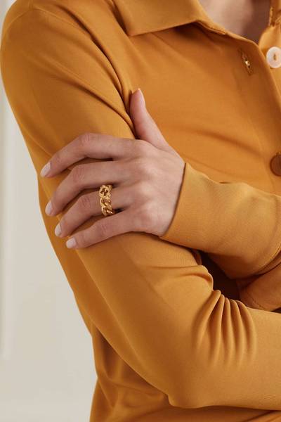 GUCCI Gold-tone ring outlook