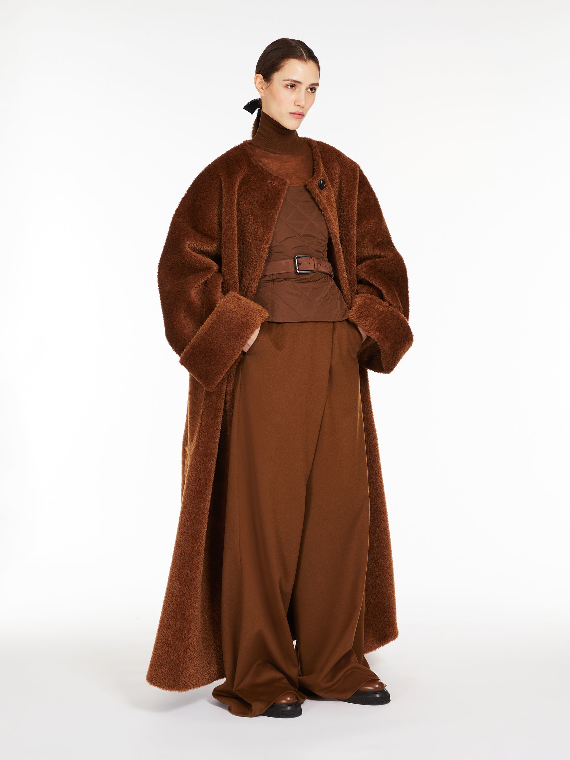 【関税＆送料込み】Max Mara Kadiak Oversized Alpaca And Woo Max Mara Kadiak Oversized Alpaca And Wool Teddy Coat