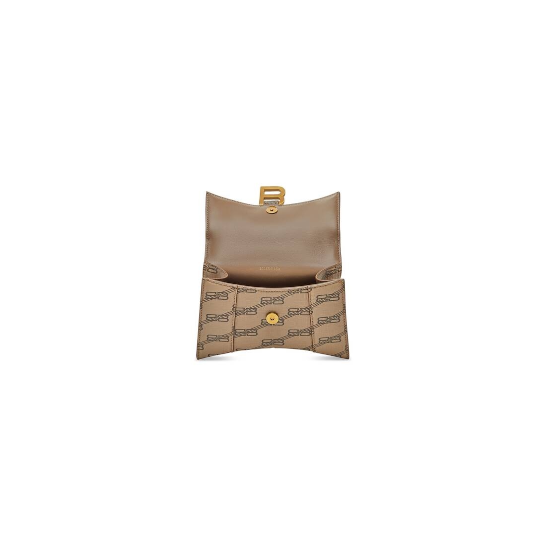 Balenciaga - Hourglass Xs Bb Monogram Bag