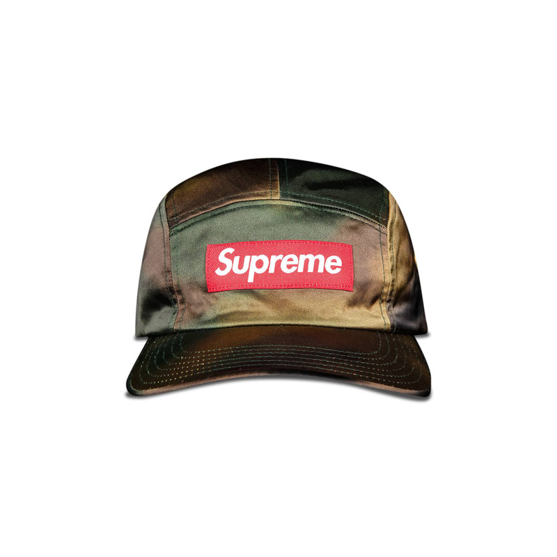 큰 젖 새틴 카모 캠프 캡 'Woodland Camo 이름 * - 1