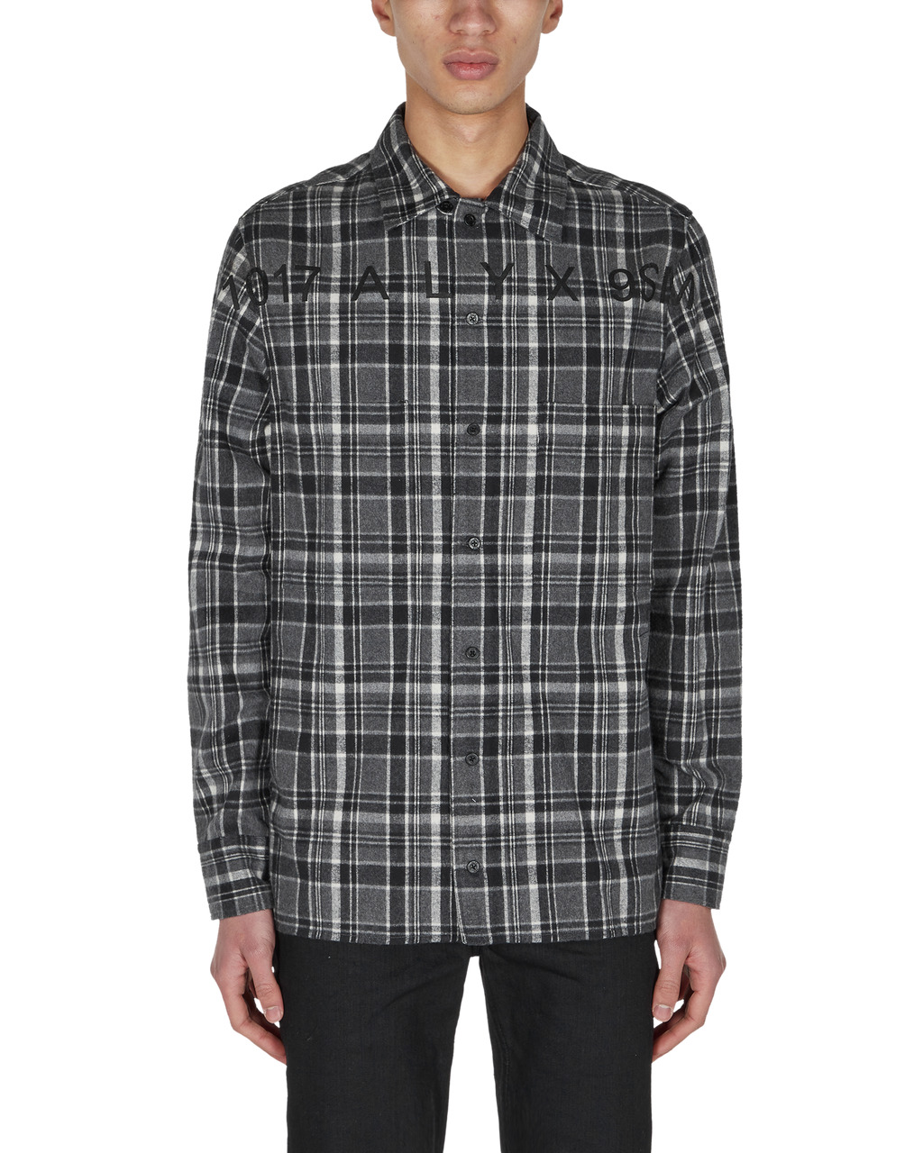 PLAID LOGO SHIRT - 2