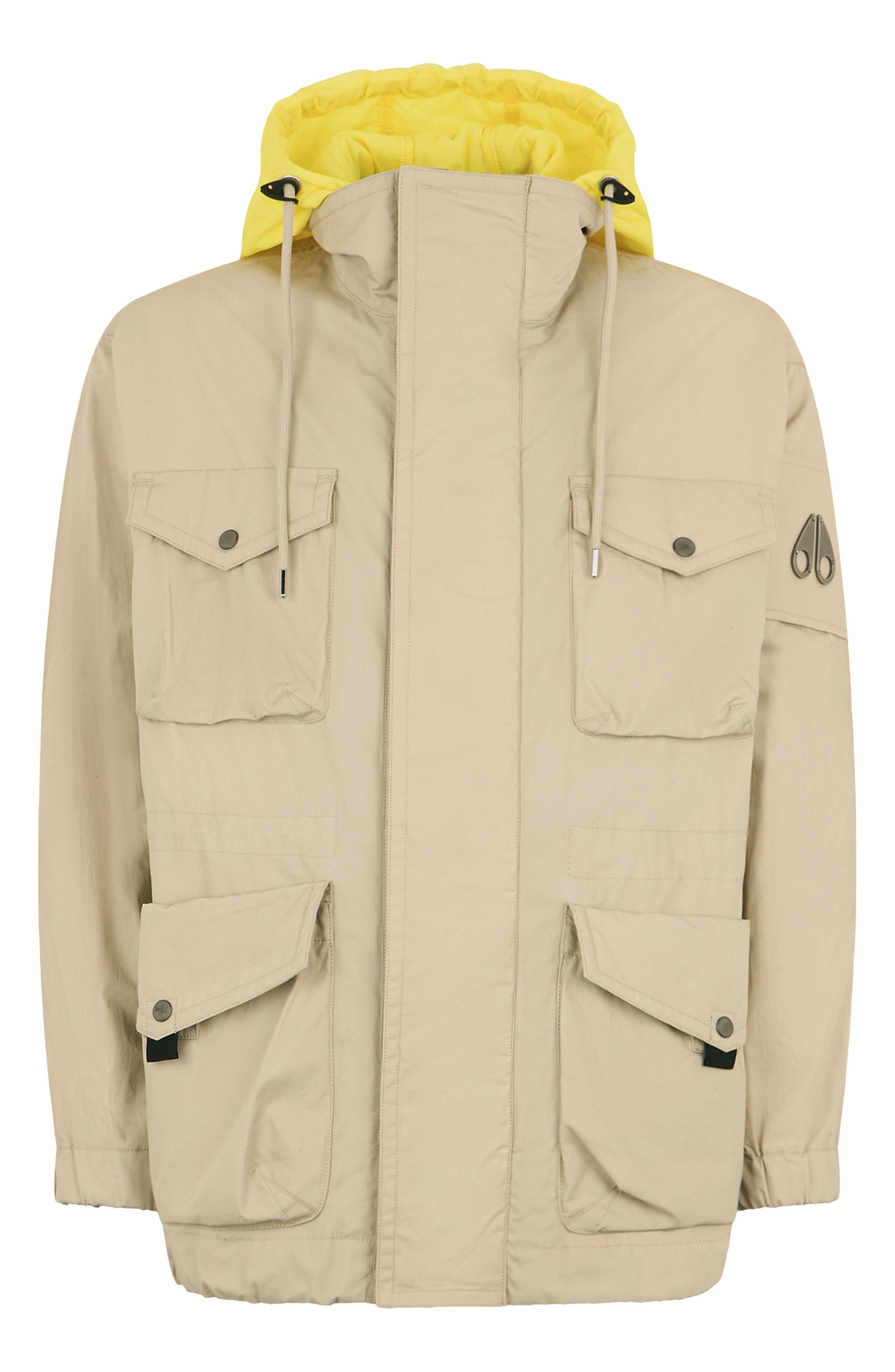 Moose Knuckles Hudson Utility Jacket in Tanned/Ray at Nordstrom - 5