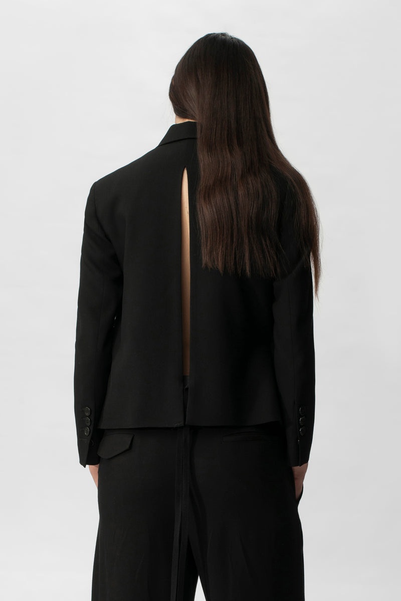 Hannelore Micro Open Back Jacket - 3