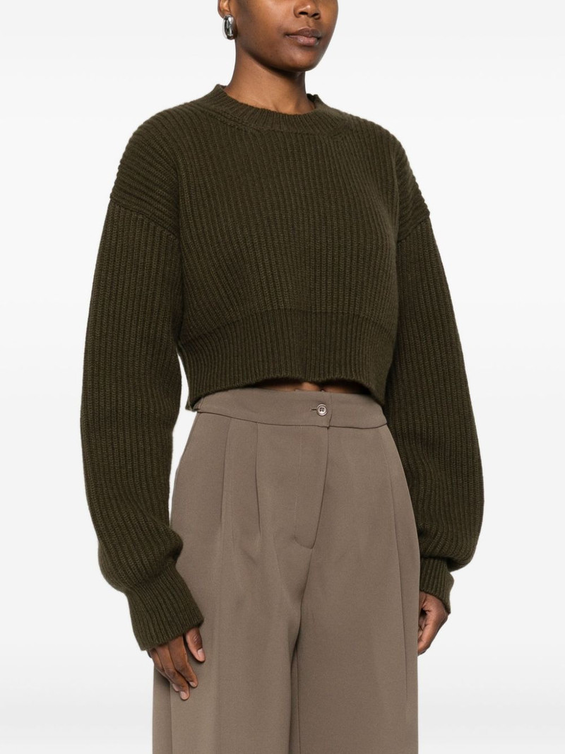 ribbed cropped sweater 3