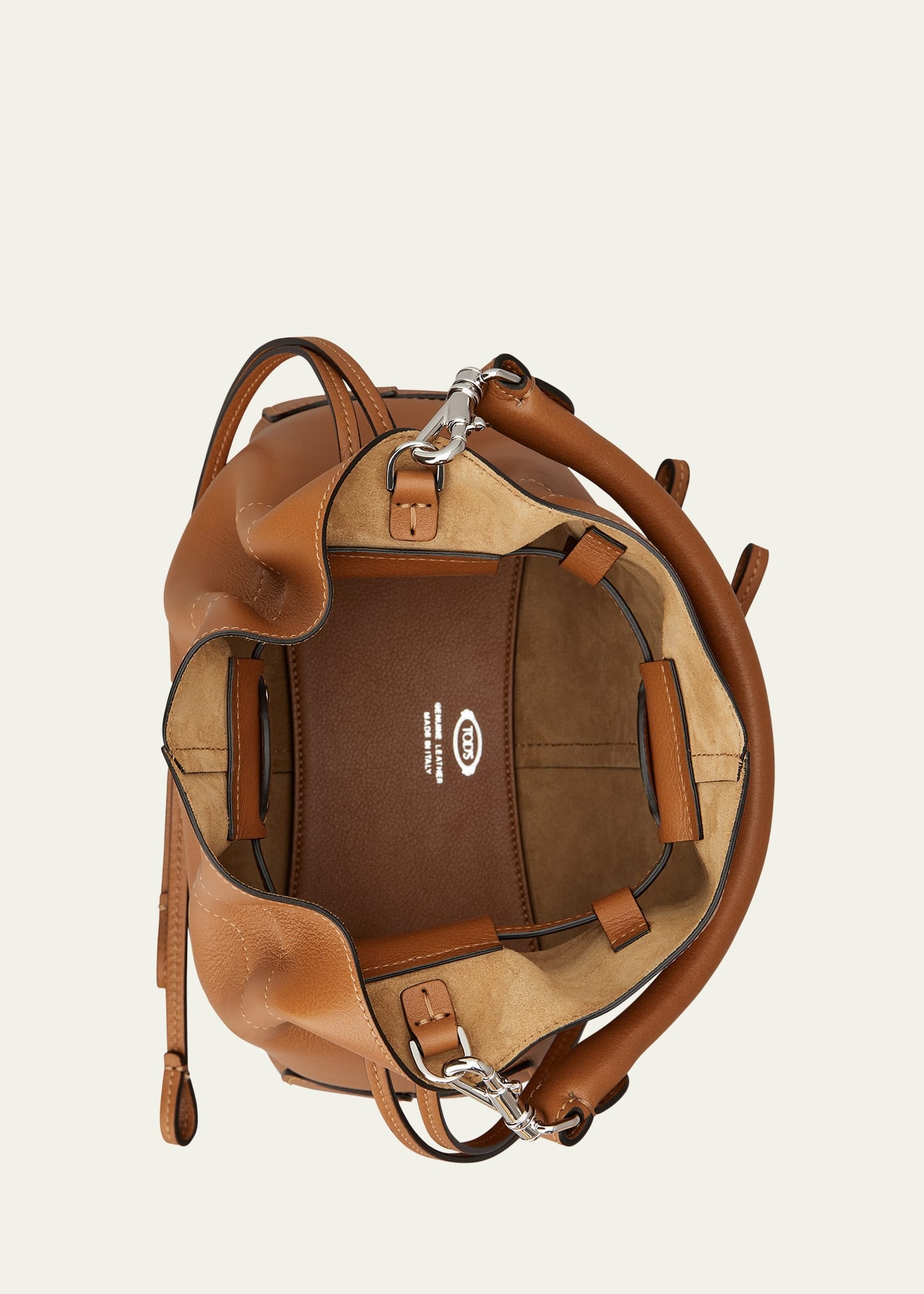 Di Mini Leather Bucket Bag - 4