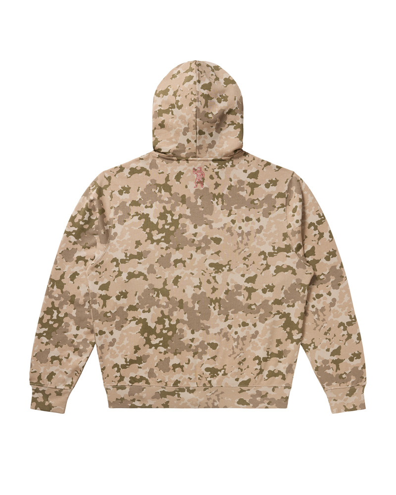 BILLIONAIRE BOYS CLUB CAMO ZIP HOODIE outlook