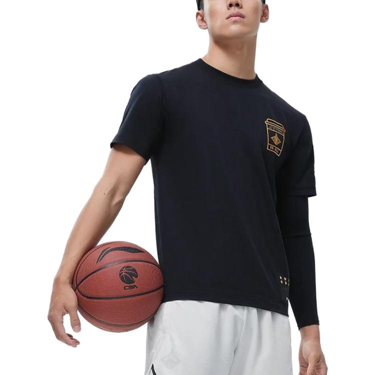 Li-Ning Jimmy Butler Fast Dry Basketball T-shirt 'Black' ATST091-7 - 3