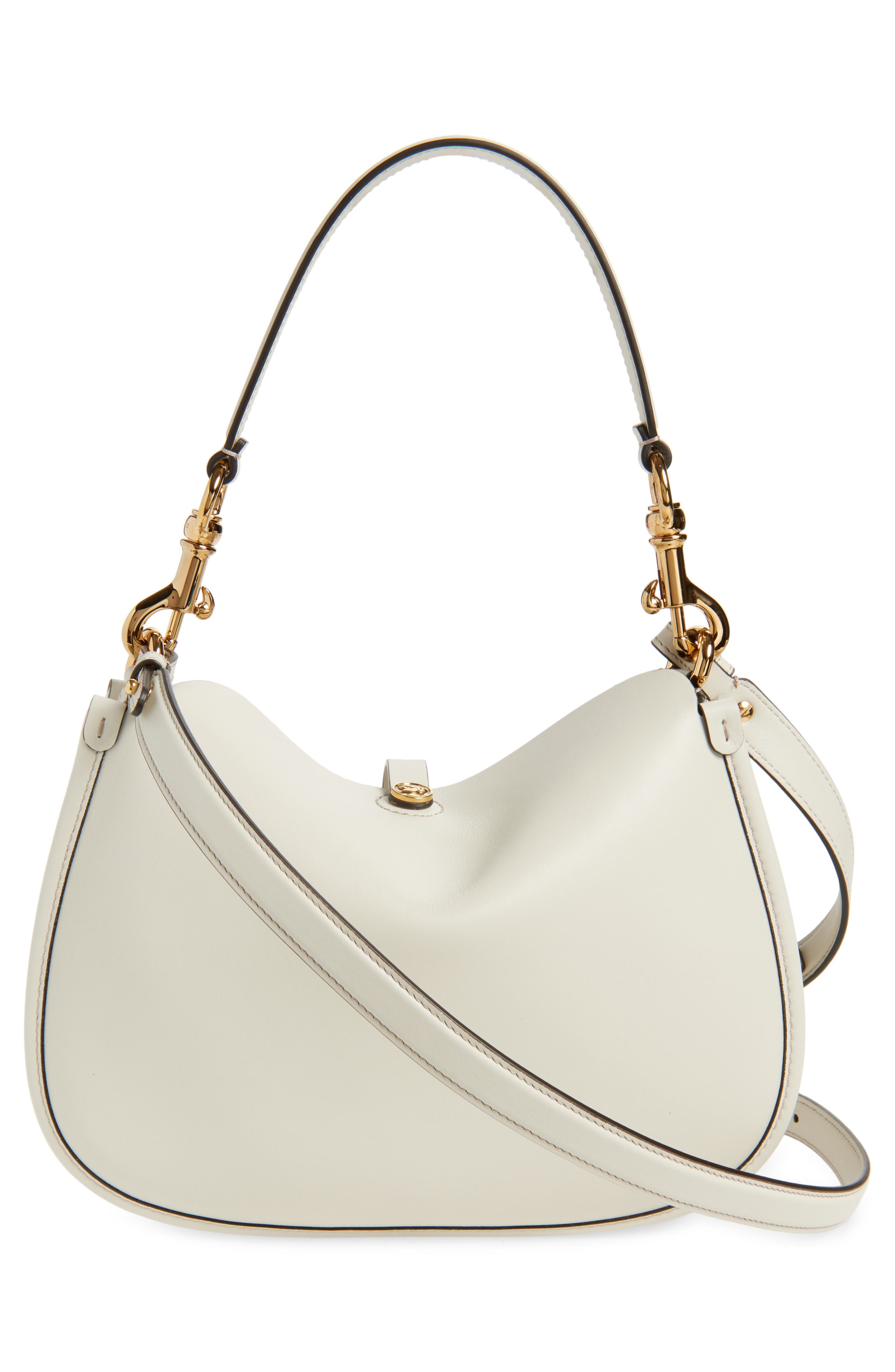 Etro Leather Hobo Bag in W1889 Milk White at Nordstrom - 4