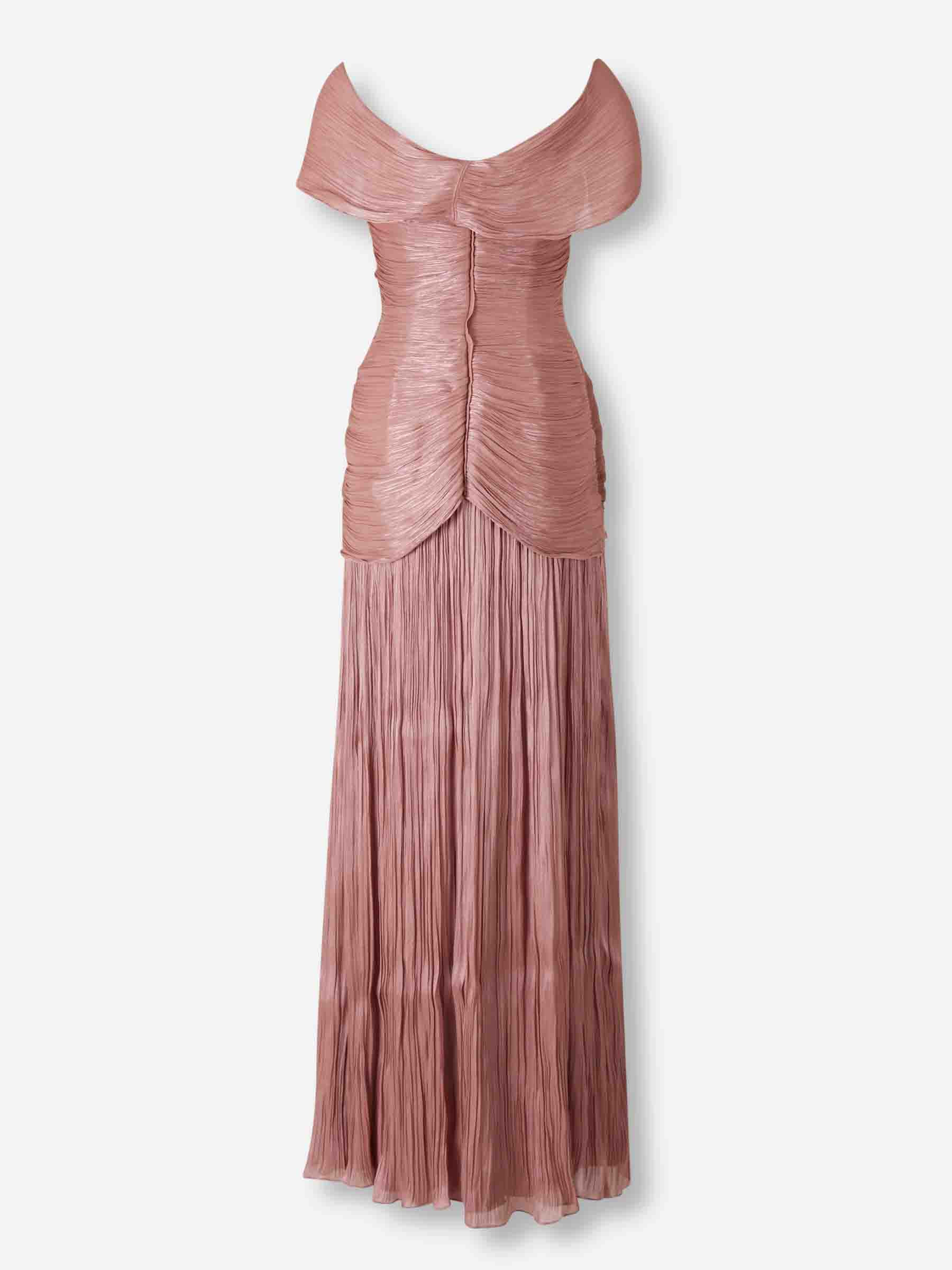 MAXI DRAPED DRESS - 2