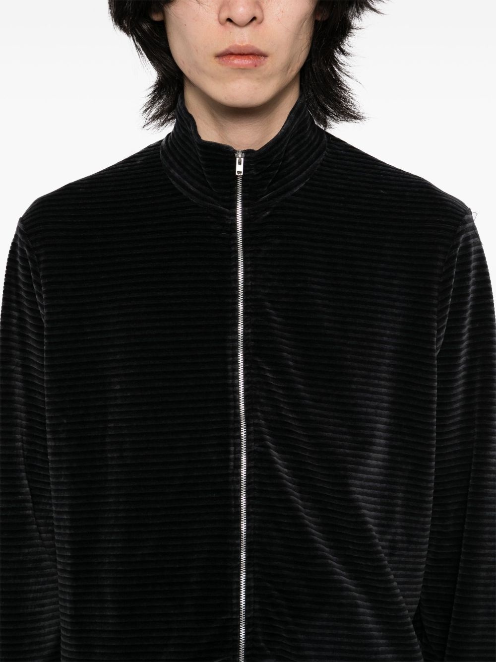 Shrunken full-zip jacket - 5