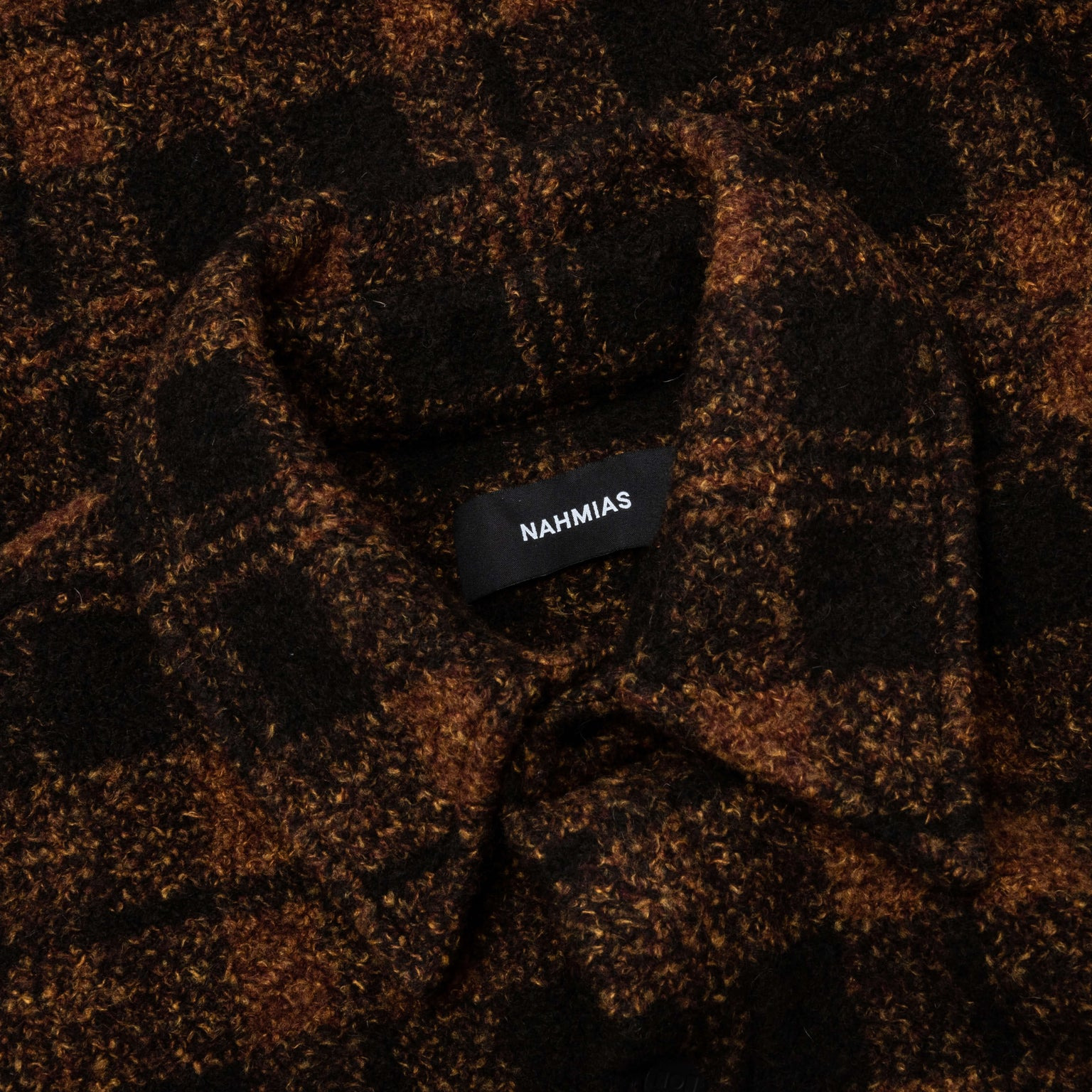 PLAID PADDED SHIRT - SAFFRON - 3