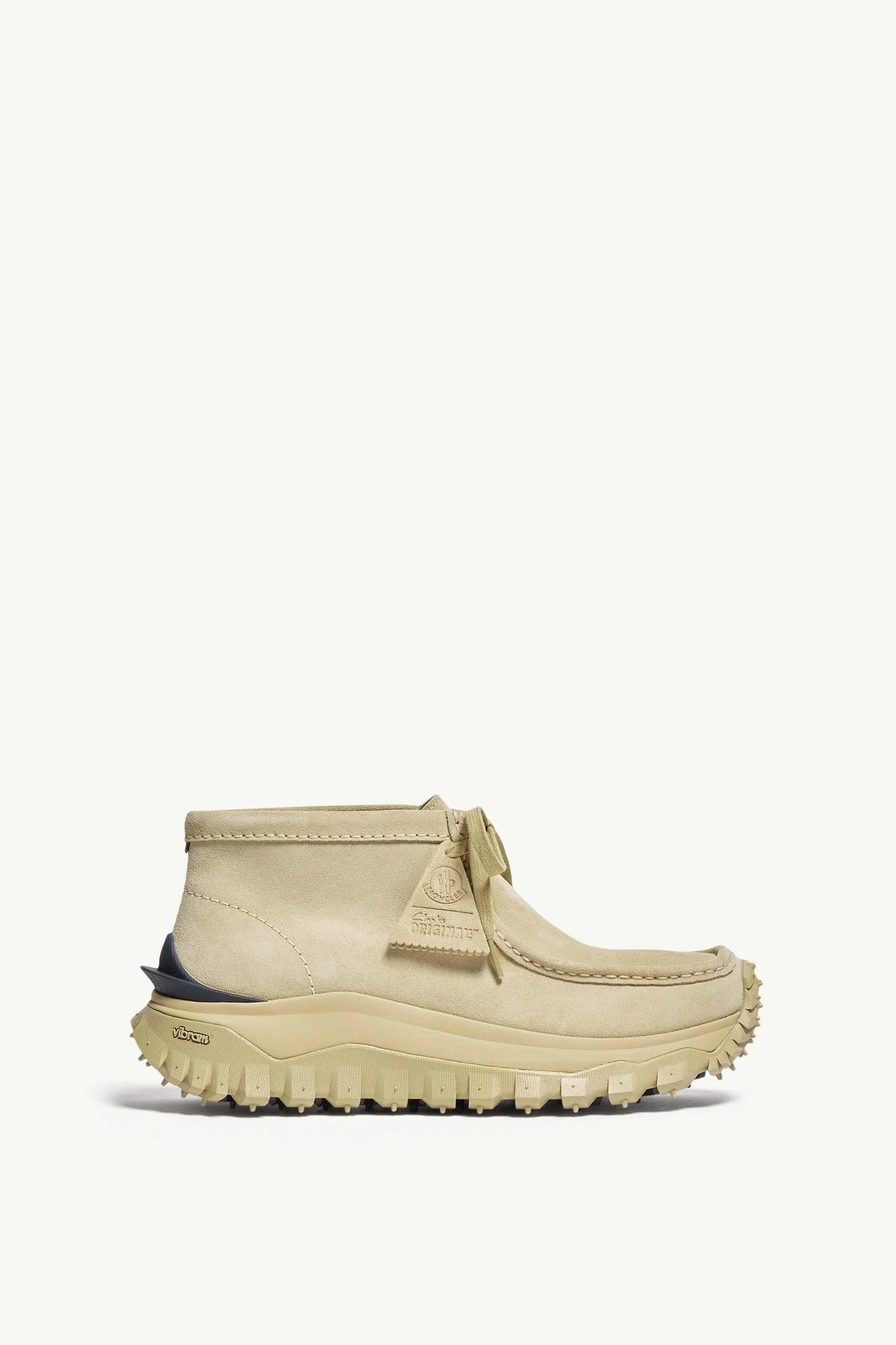 Moncler + Clarks Originals Trailgrip Wallabee GTX Suede Boots - 1