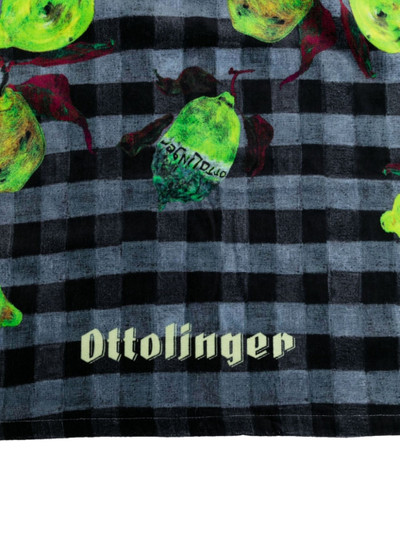 OTTOLINGER graphic-print cotton towel outlook