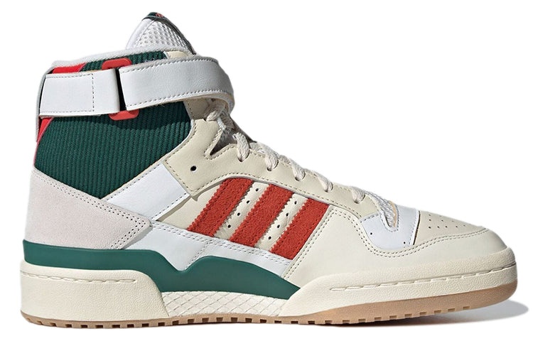 adidas Originals Forum 84 High Shoes 'Cream White Collegiate Green Red' GX9055 - 2