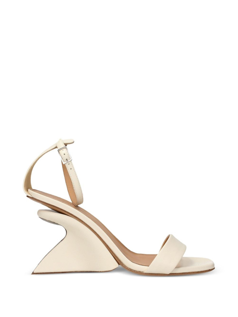 Jug sculpted-heel leather sandals 1