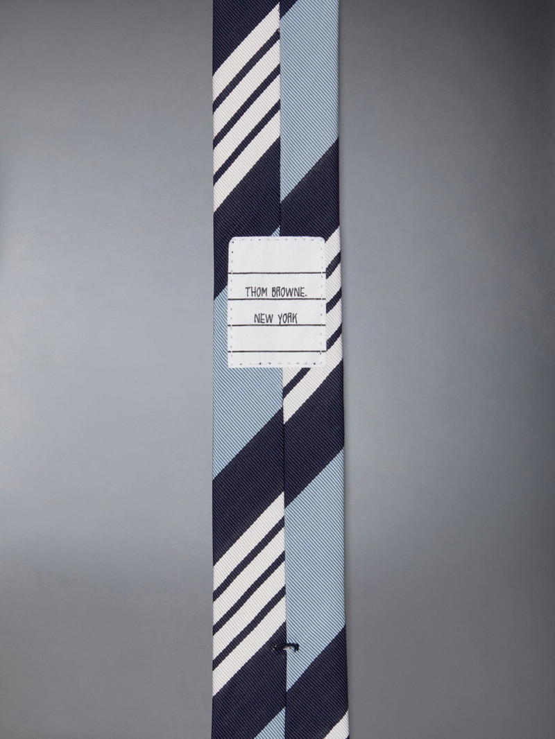 4-Bar Stripe silk-cotton tie 3