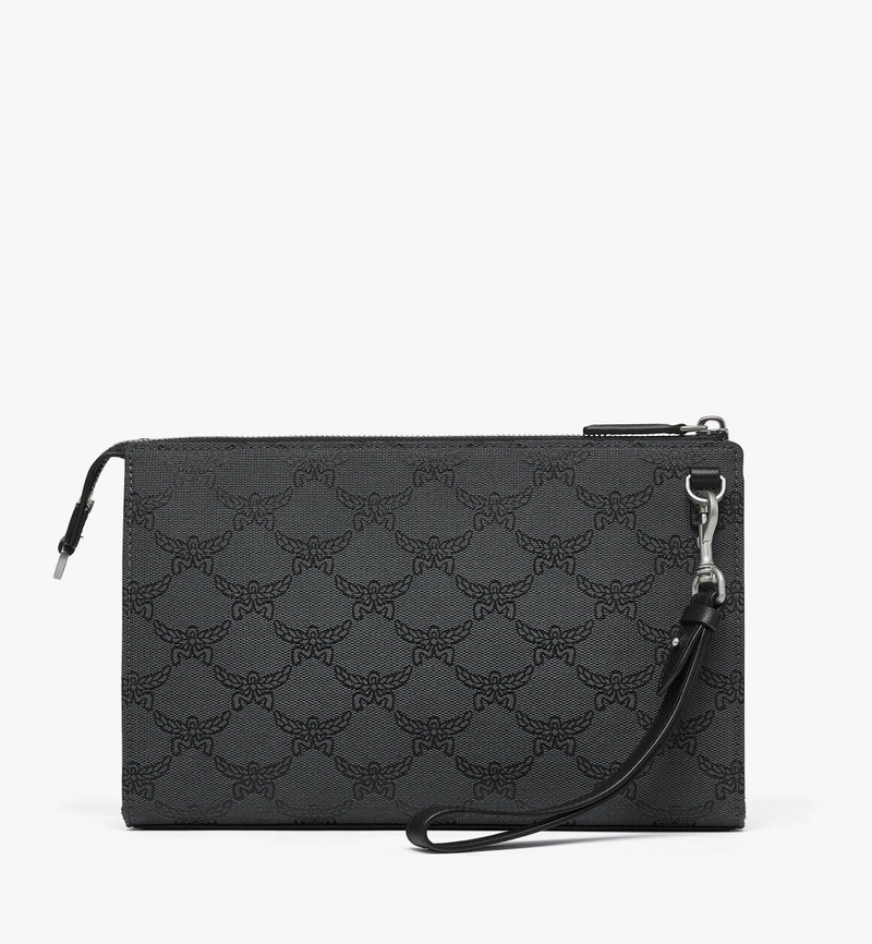 Himmel Wristlet Pouch in Lauretos Jacquard 4