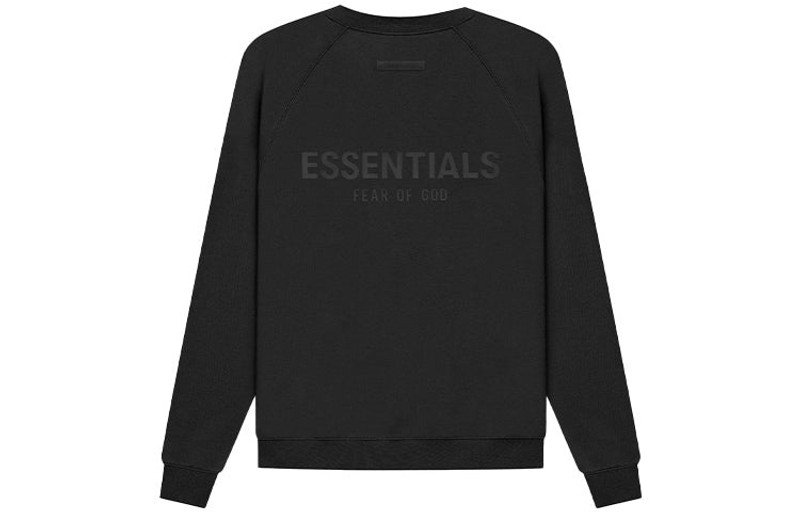 ESSENTIALS Fear of God Essentials SS21 Pull-Over Crewneck Black FOG-SS21-577 outlook