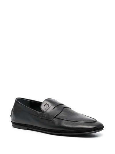 Tod's penny slot flat loafers outlook