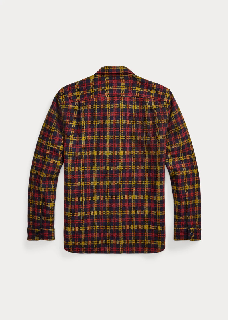 RRL by Ralph Lauren Checked Wool Twill Workshirt outlook