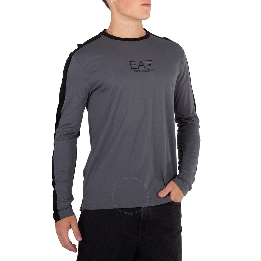 Emporio Armani EA7 Logo Athletic Long-Sleeved T-Shirt - 2