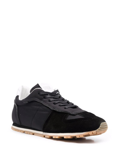 Maison Margiela logo-patch lace-up sneakers outlook