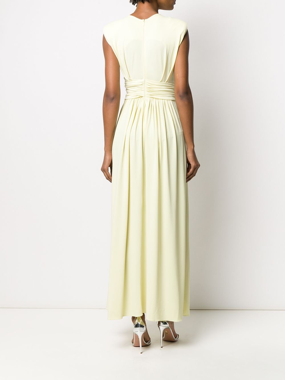 twist-detail maxi dress - 4