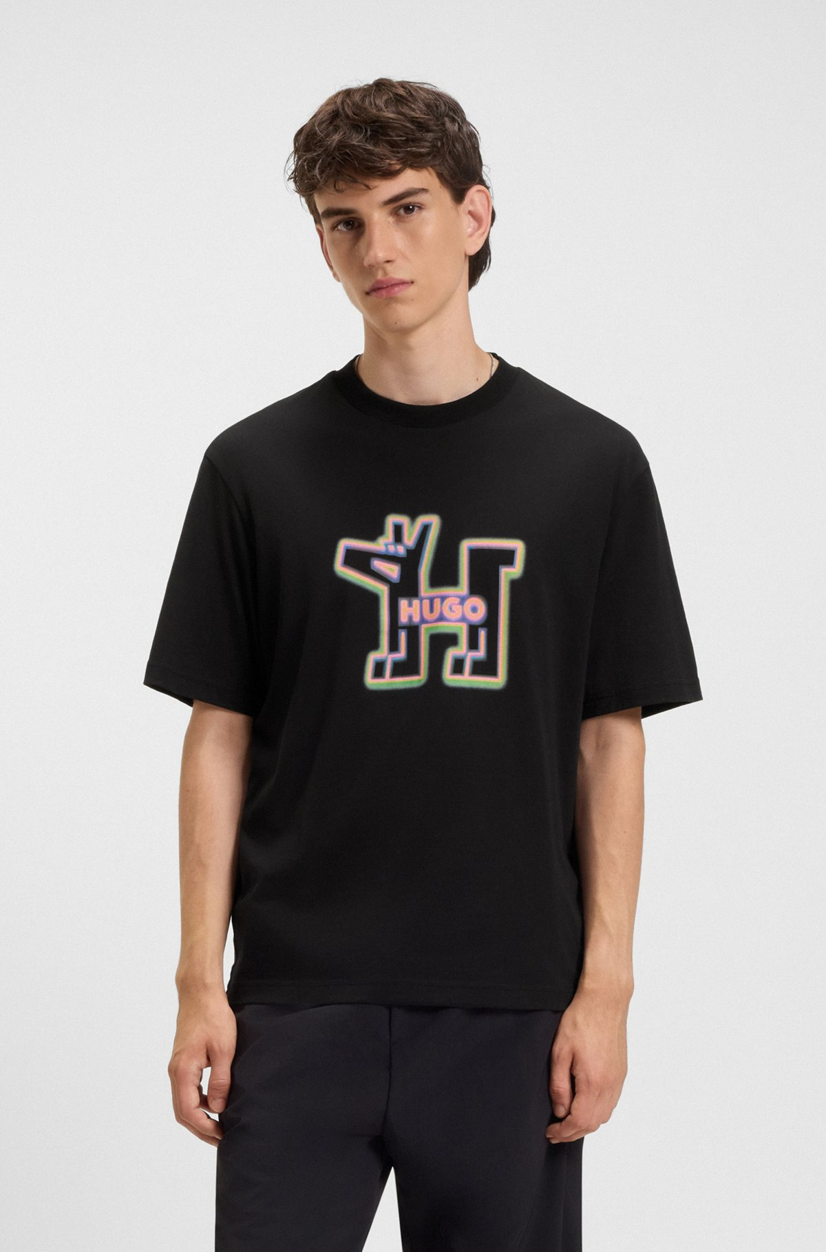ALL-GENDER COTTON-JERSEY T-SHIRT WITH GRAPHIC PRINT - 2