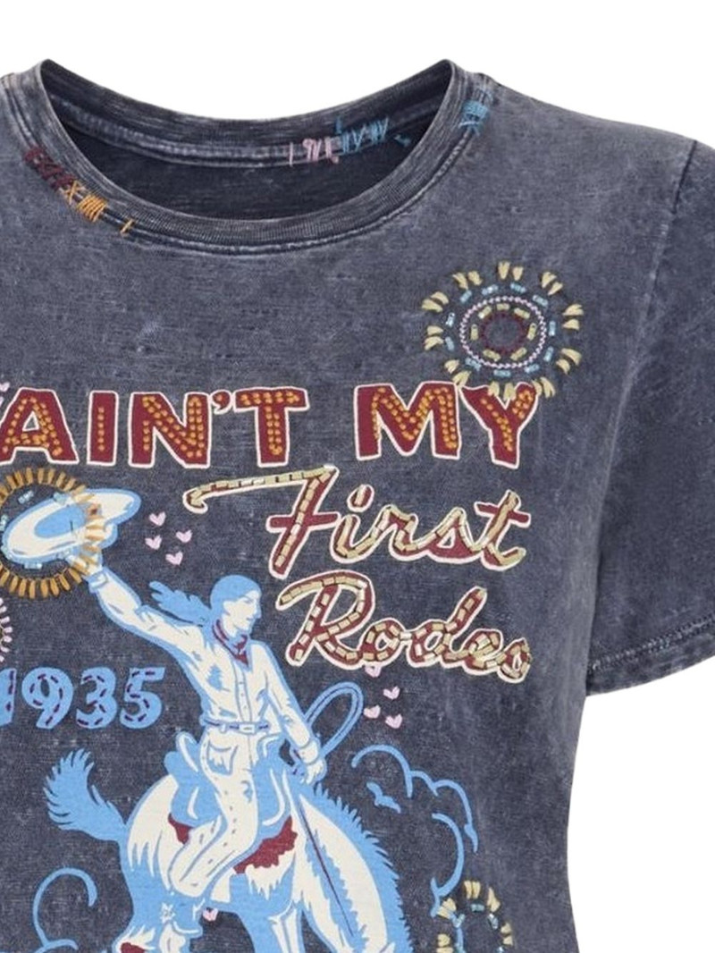 Cinq à Sept Aint My First Rodeo graphic T-shirt outlook