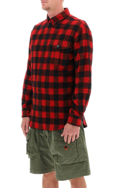 DSQUARED2 Shirt with check motif and back logo outlook