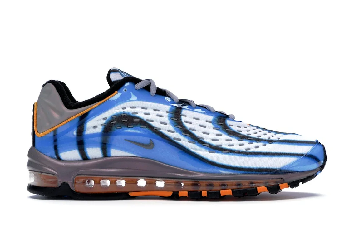 Nike Air Max Deluxe Reverse Photo Blue Orange Peel (F&F) - 1