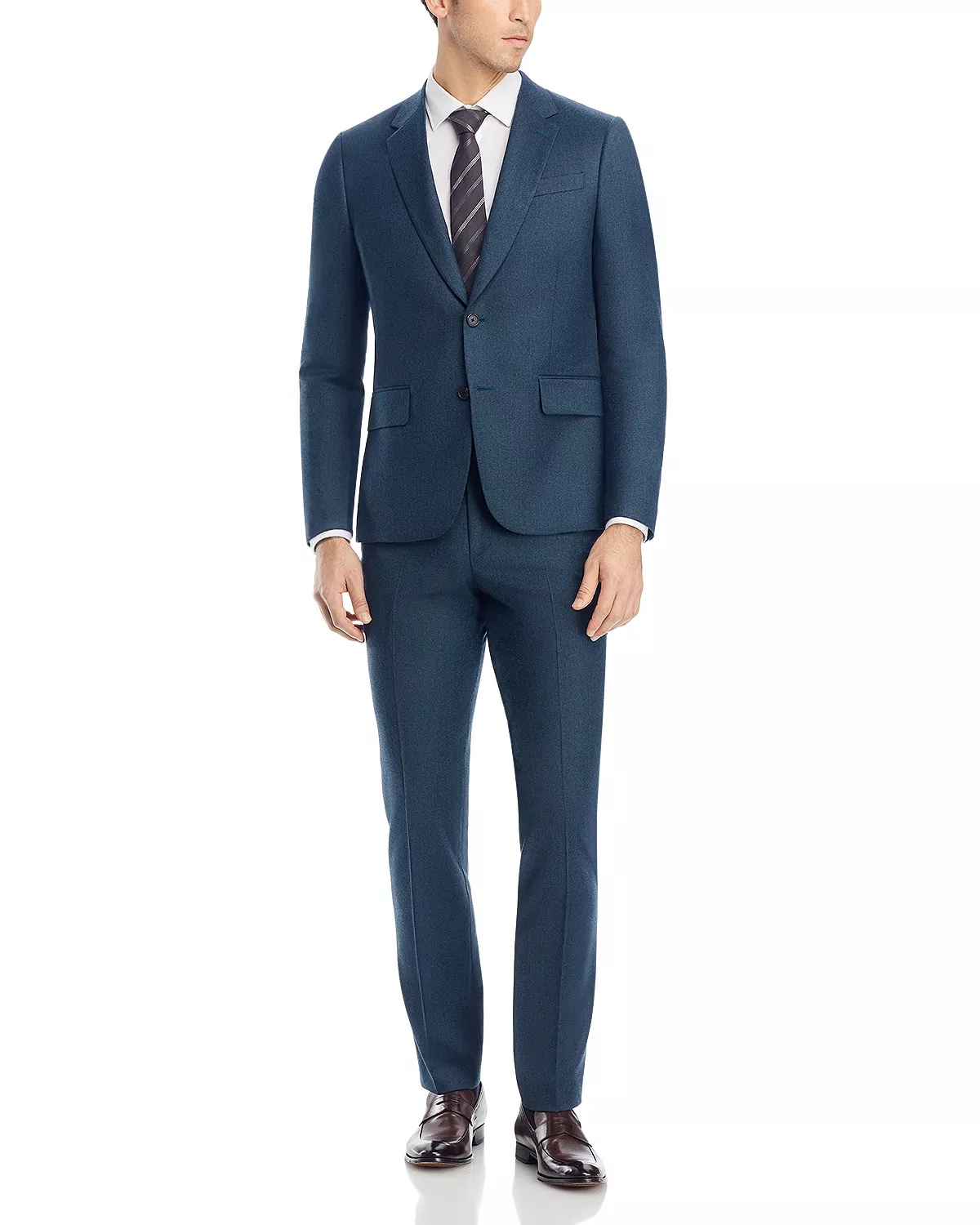 Wool & Cashmere Extra Slim Fit Suit - 2