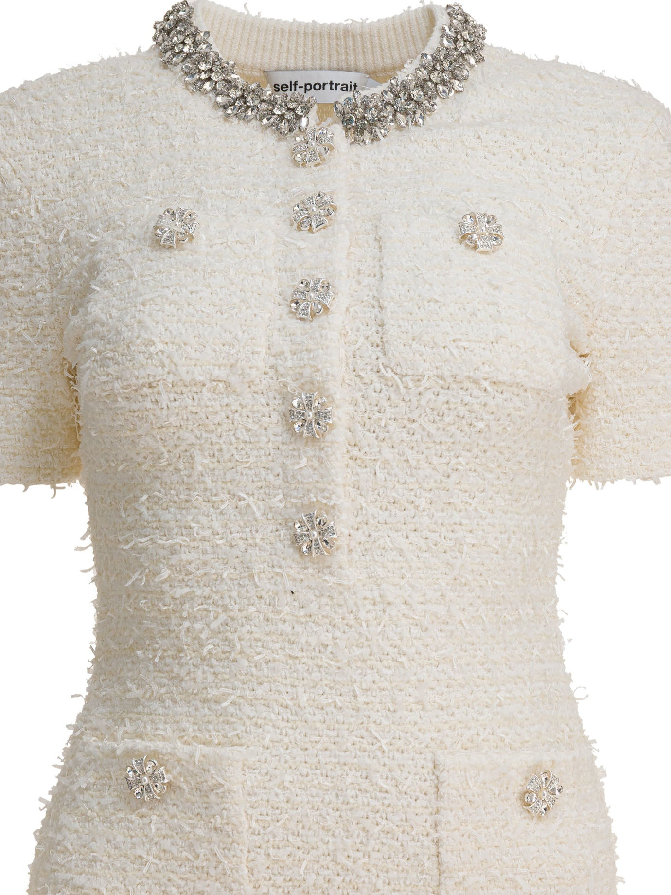 Self-portrait Short Knit Dress - 3