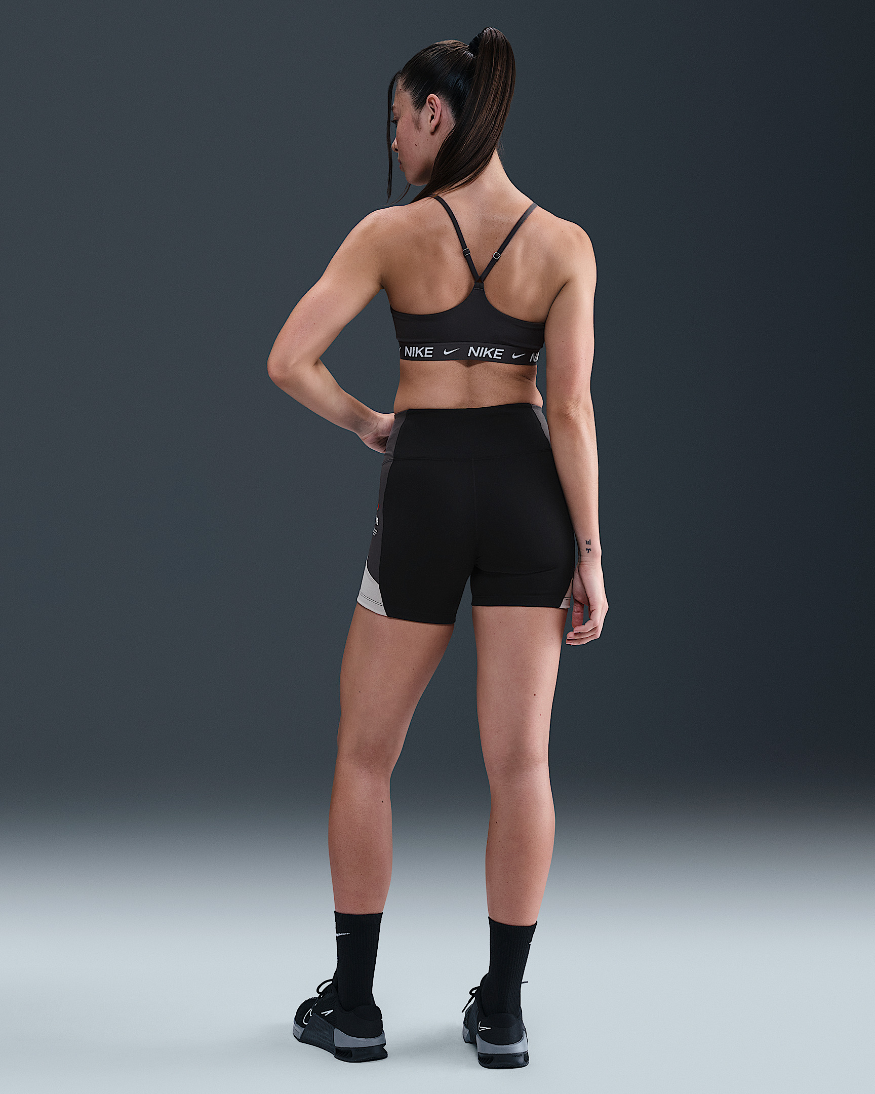 Nike One Women's High-Waisted 5" Biker Shorts - 4