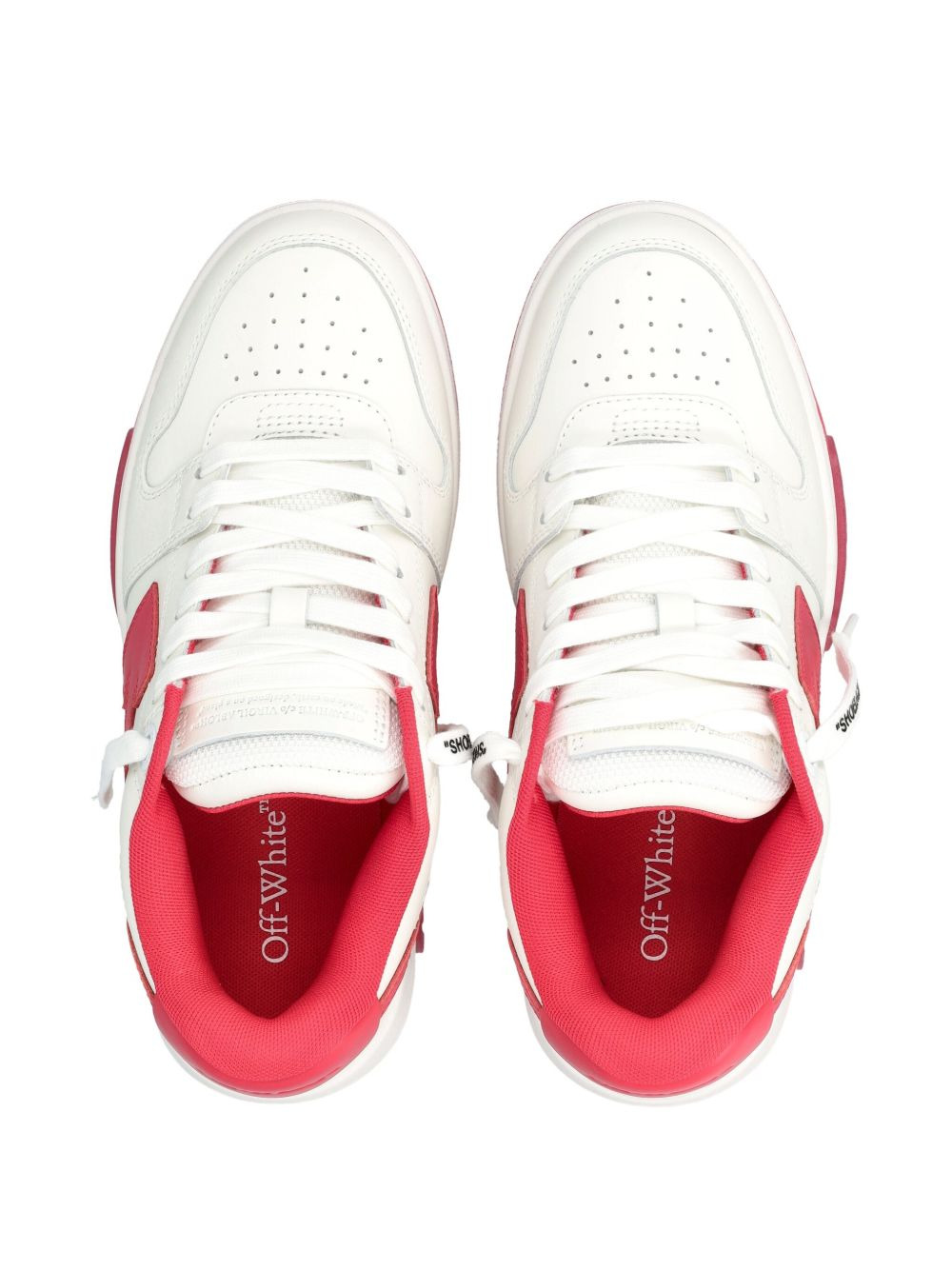 Out Of Office leather sneakers - 3