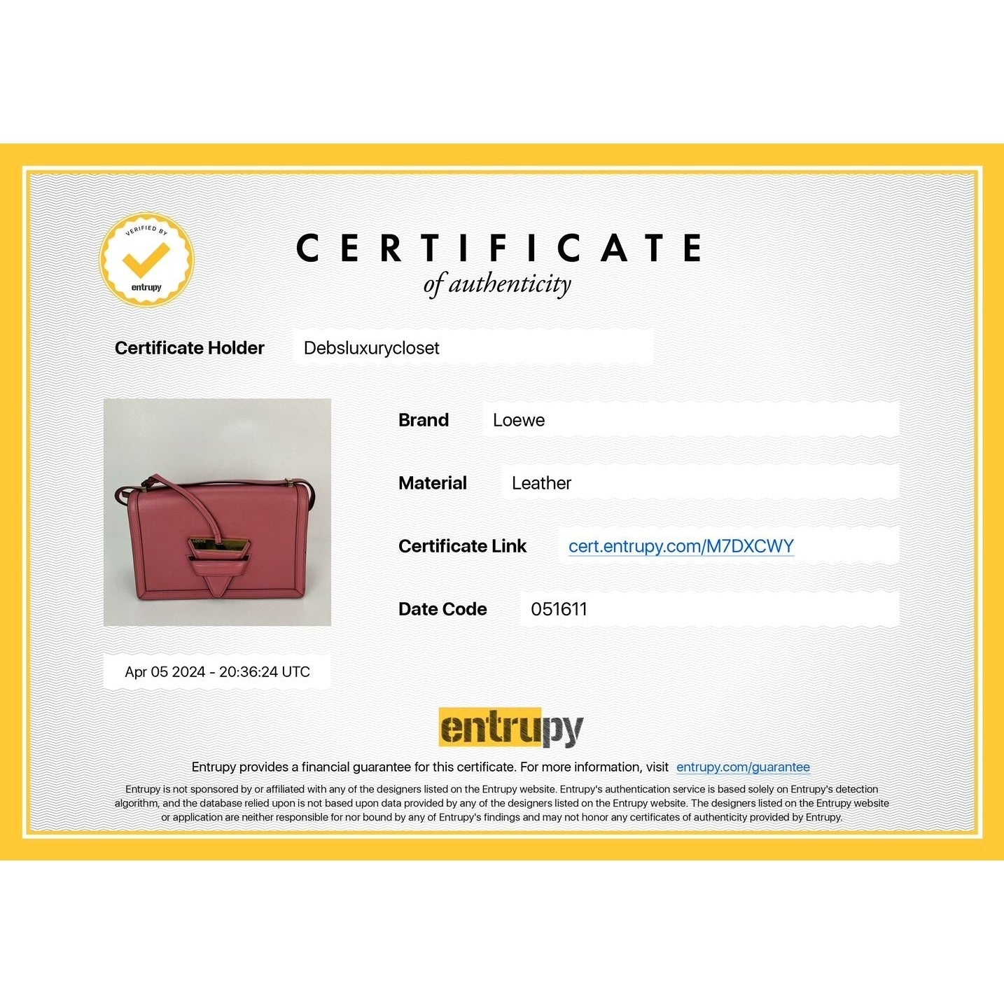 Loewe Medium Barcelona Pink Leather Shoulder Bag - 11