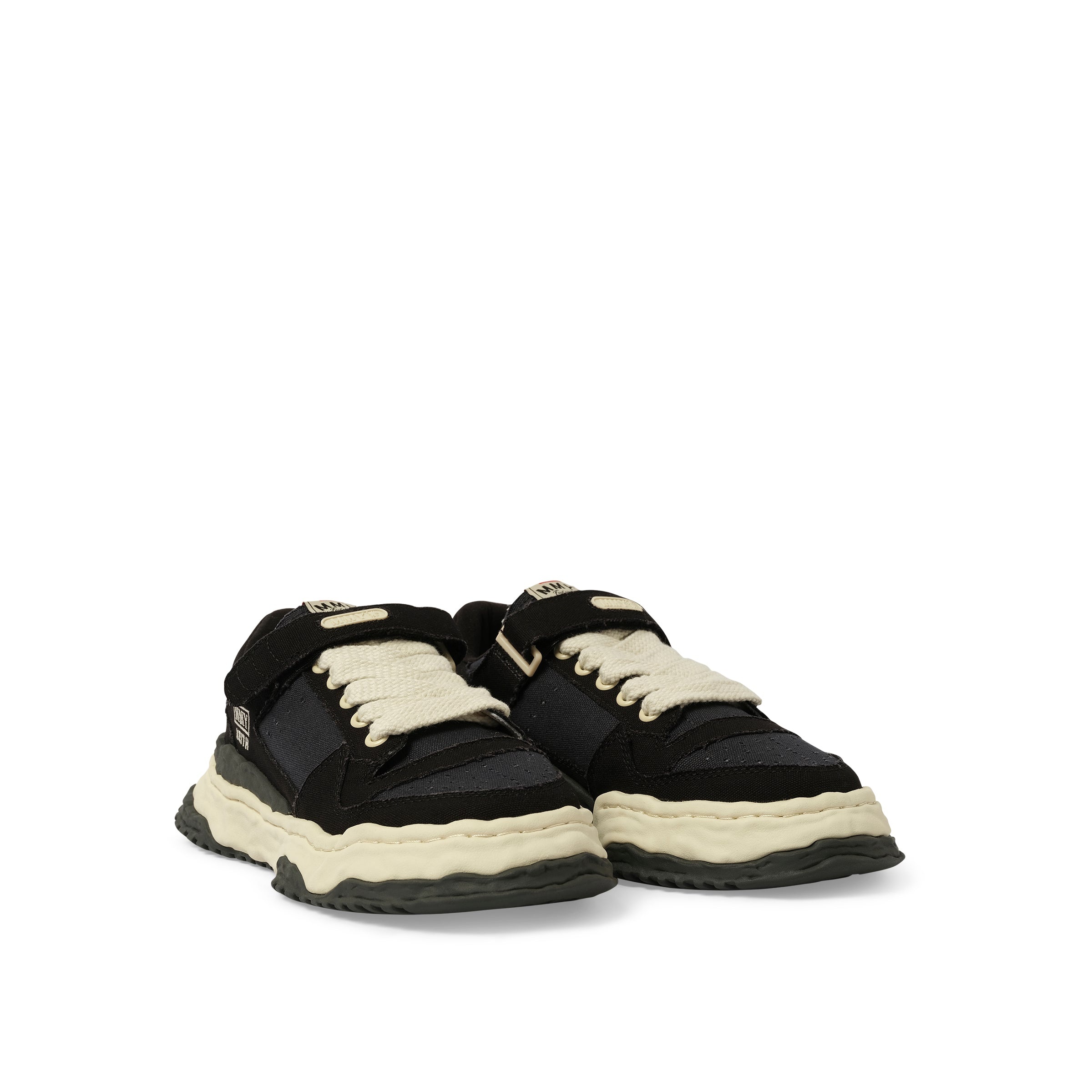KEITH OG Low Top Sneaker in Black/White - 2
