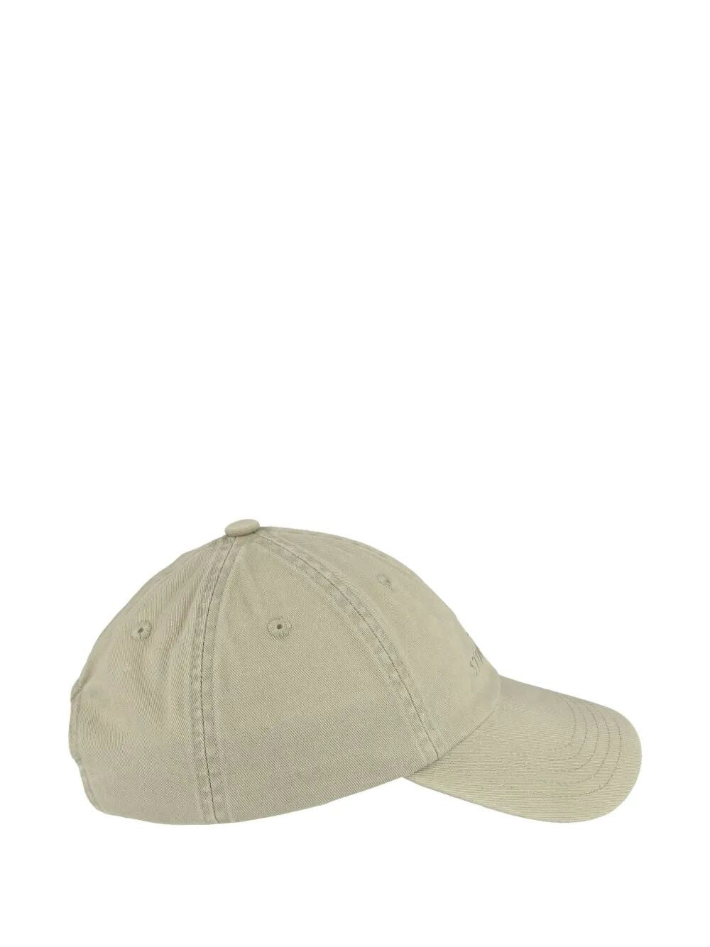 Stone Island Men Compass Logo Brushed Cotton Baseball Cap - 2