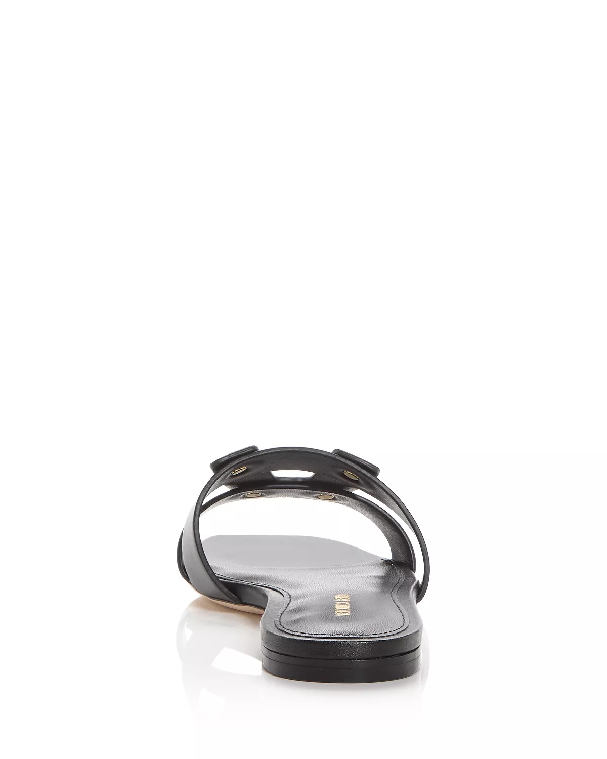 Women's Via Leather Slide Sandals - 4