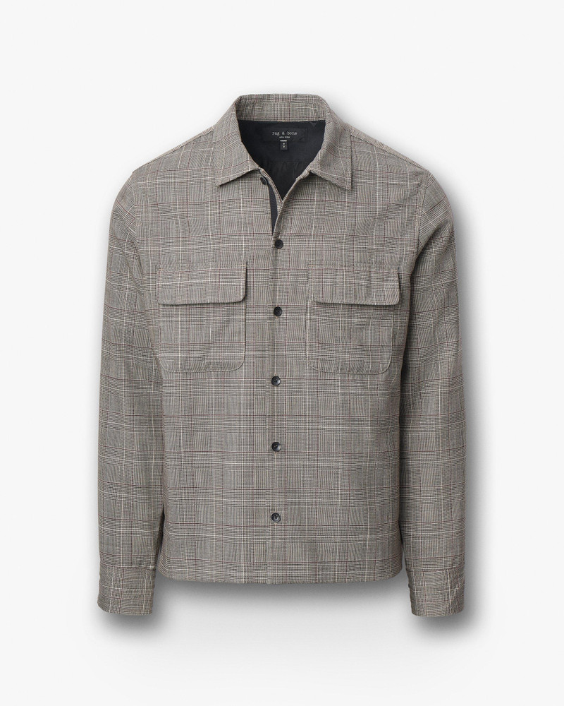 Isaiah Italian Wool Shirt Jacket 1