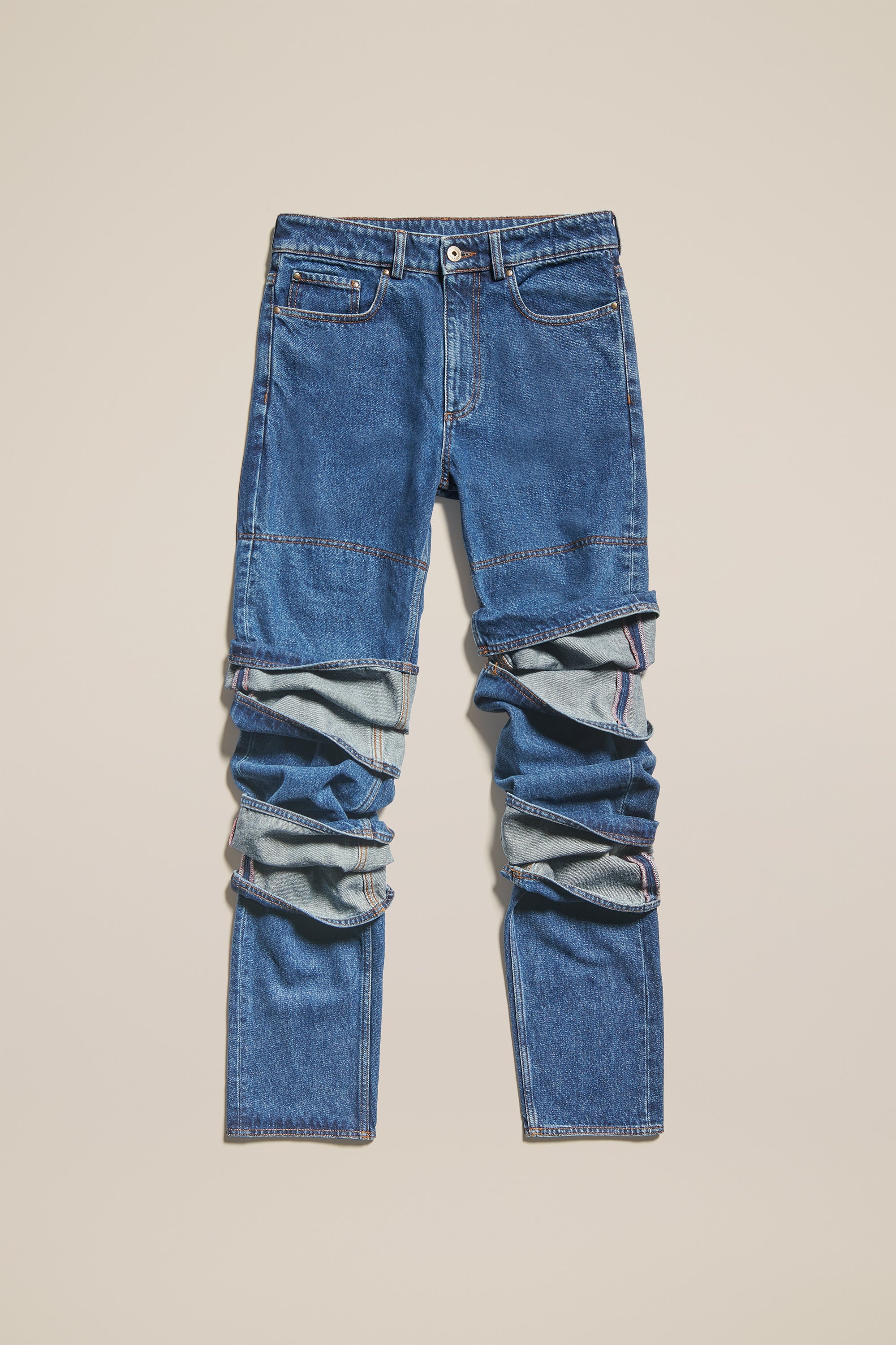 Classic Multi Cuff Jeans - 13