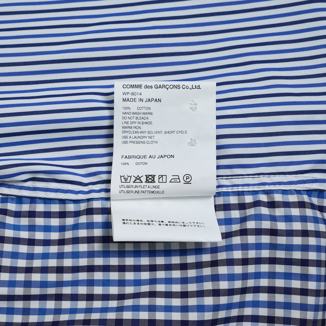 Cotton Stripe Check Shirt - 3