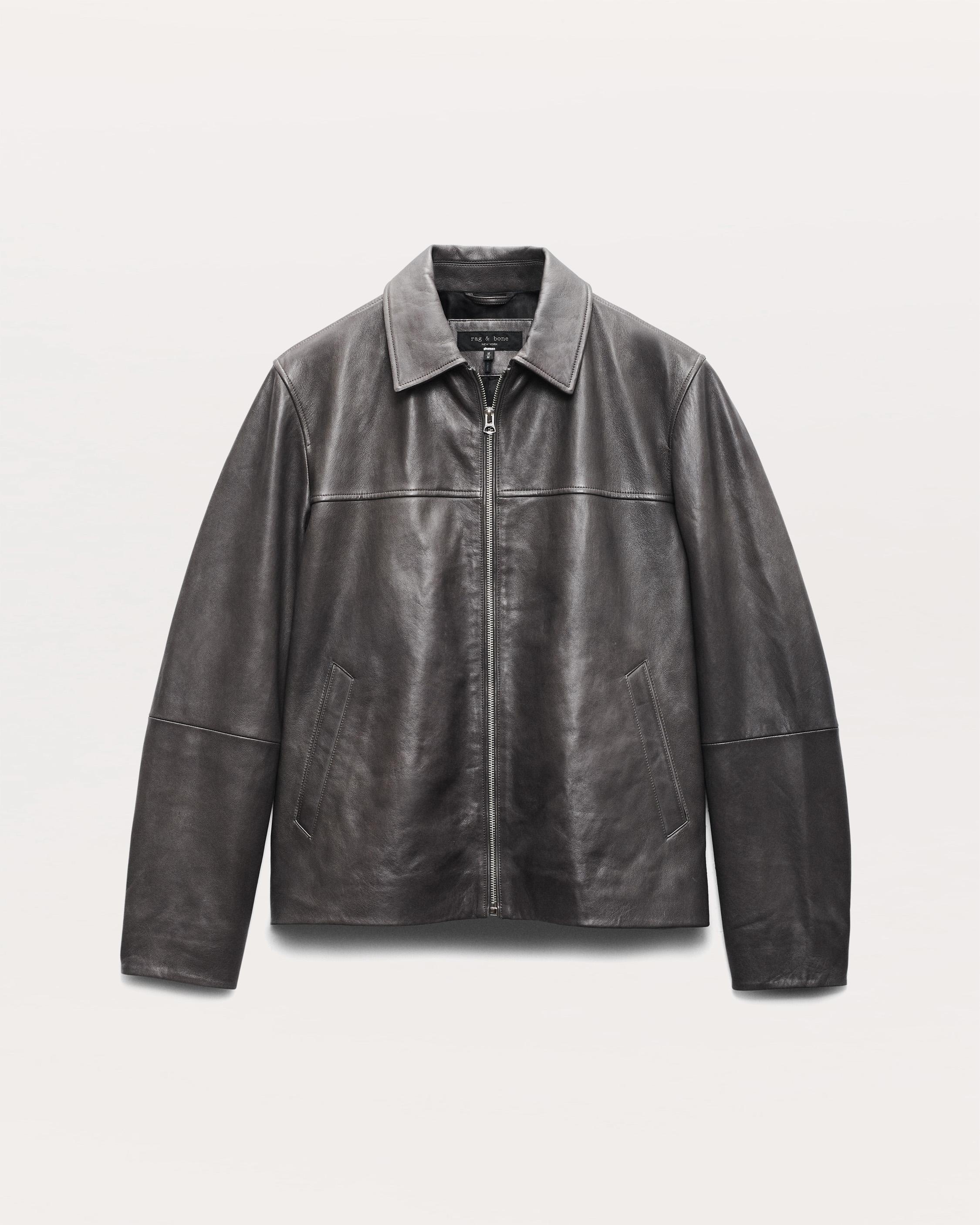 Melrose Leather Blouson Jacket - 1